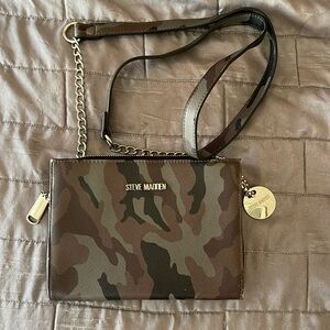 Steve Madden Camo Crossbody Purse/ Wallet